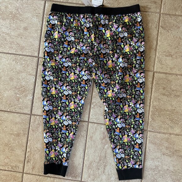 VERA BRADLEY DISNEY RIBBED JOGGER PAJAMA PANTS:NWT DISNEY CLASSICS ON THE GREEN - Picture 8 of 11